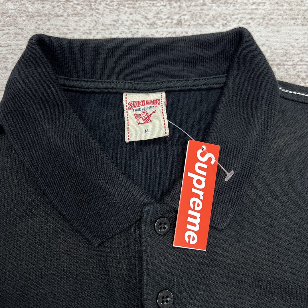 Supreme X True Religion Appliqué Polo 2Colors - Image 31