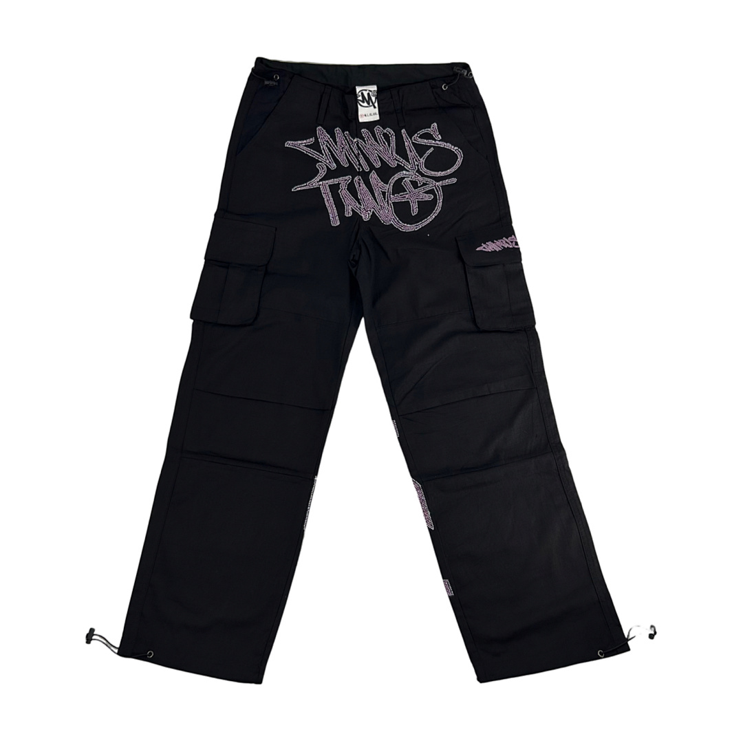 Minustwo Diamond-Studded Cargo Pants - Image 16