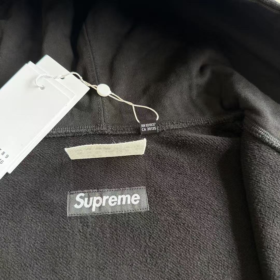 Supreme MM6 ZIP UP HOODIE BEST Black ! - Image 16