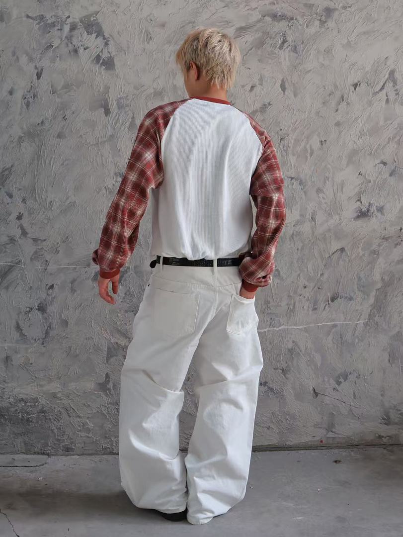 VRROCK VRK WAFFLE LONG SLEEVES (Wine) - Image 6