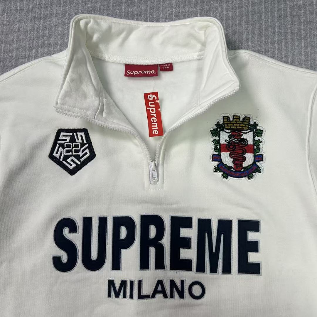 Supreme Badge Half-Zip Shirt - Image 6