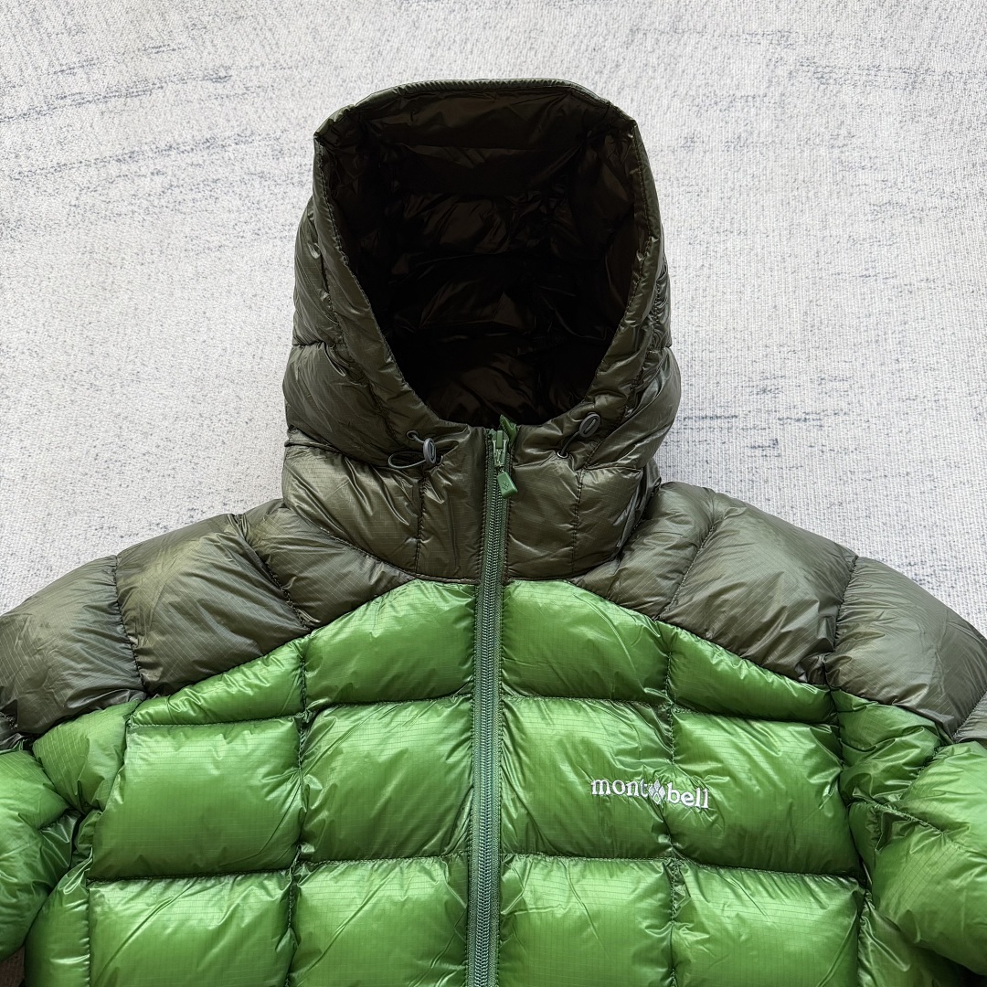 Montbell Green Puff Jacket - Image 6