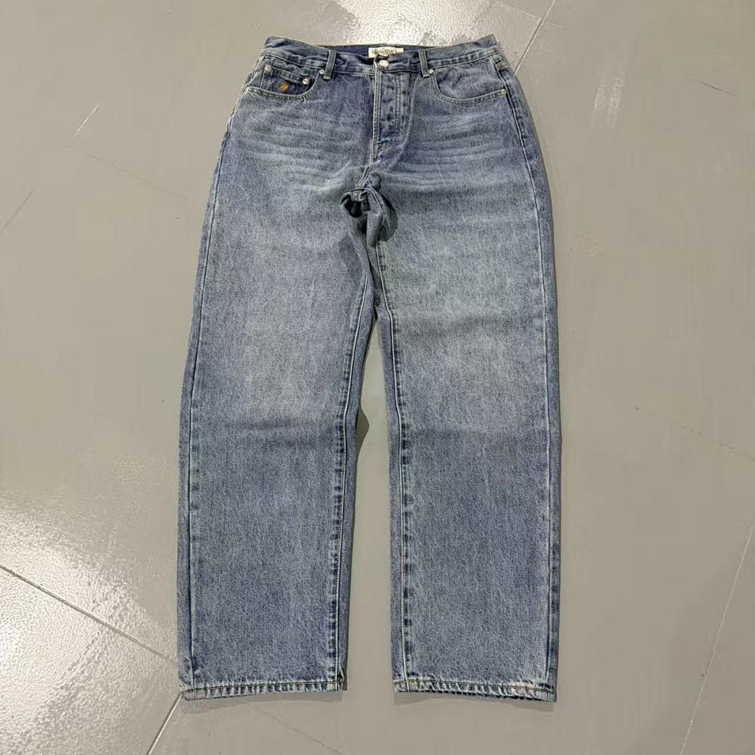 Stussy New Classic Blue Denim Jeans - Image 6