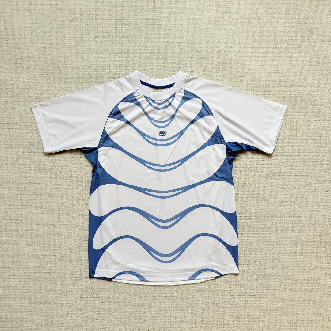 Nike Tn Jersey (White And Blue Stripes) - Image 3