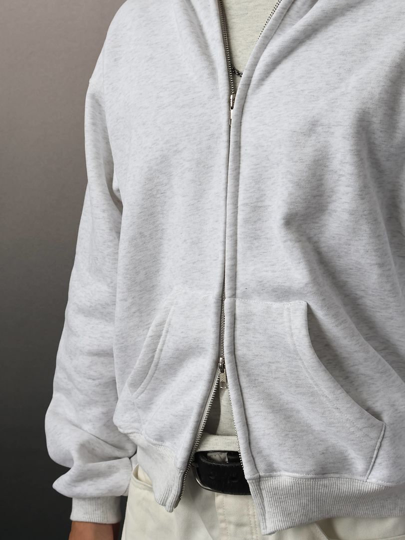 SOLVA "Final Form" Zip Up Hoodie (Grey) - Image 8