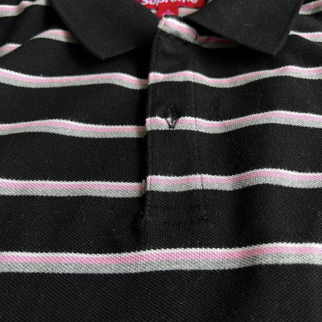 Supreme WEEK3 Washed Stripe Polo - Image 25