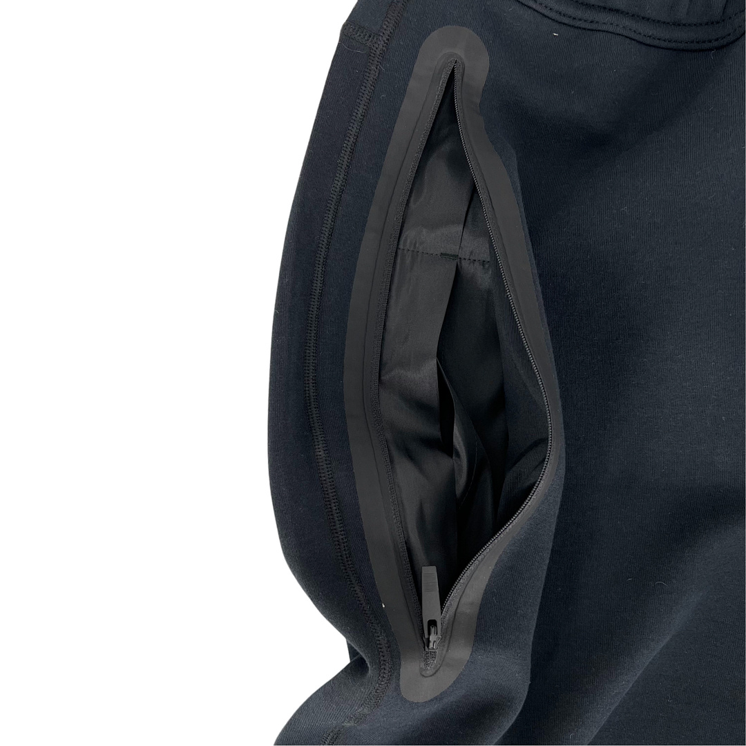 Nike Tech Fleece Tracksuit (Black) - Image 62