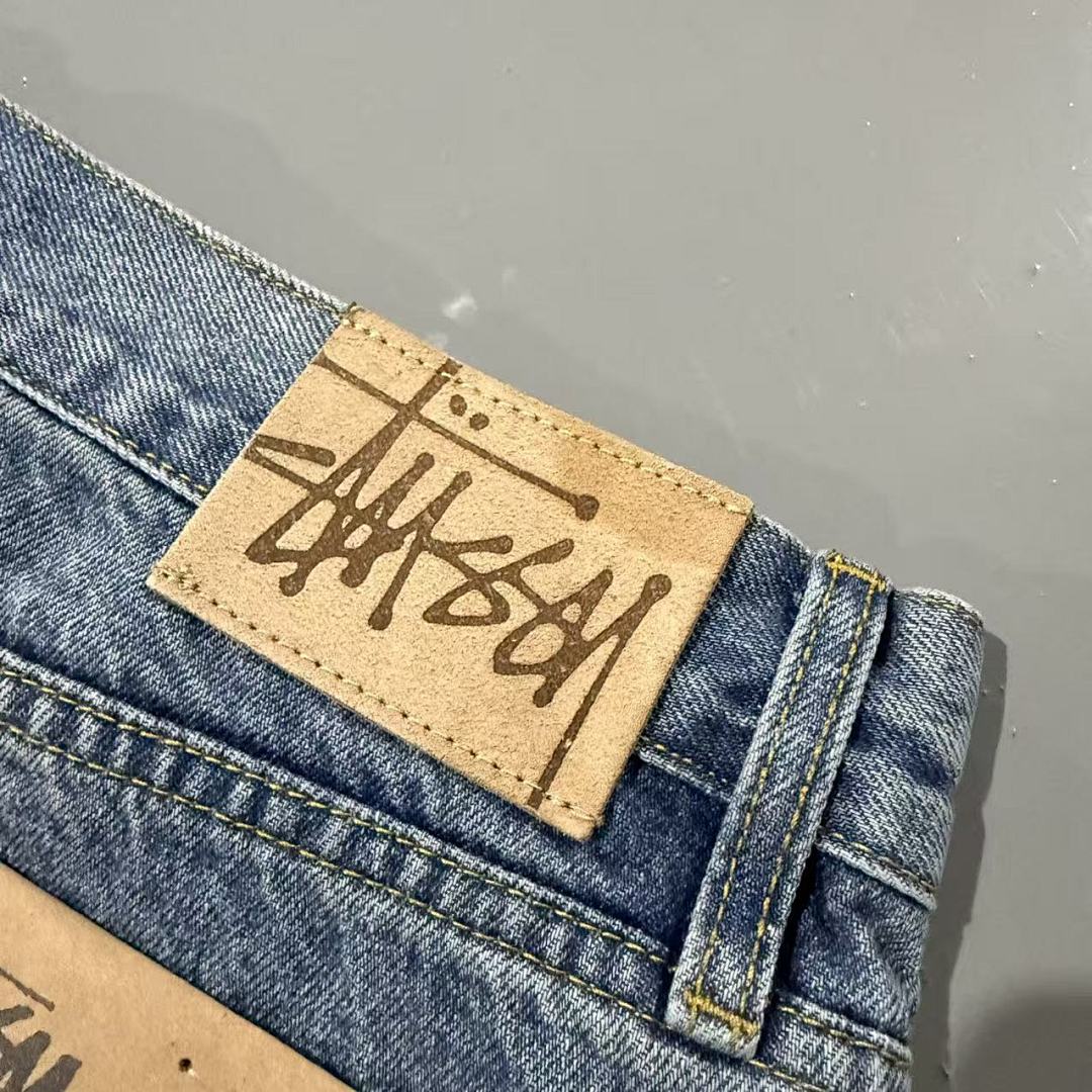 Stussy New Classic Blue Denim Jeans - Image 18