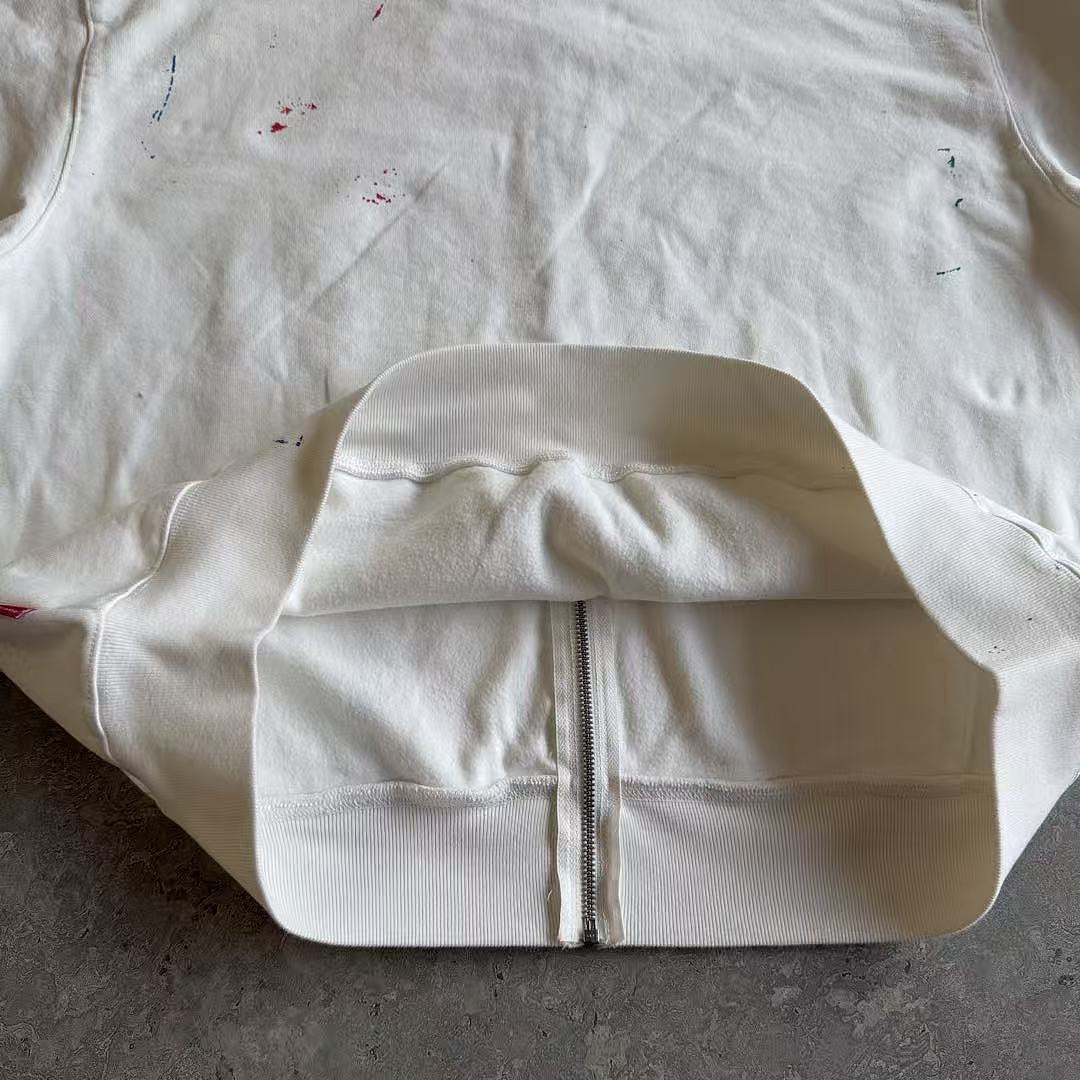 Supreme MM6 ZIP UP HOODIE BEST White ! - Image 27