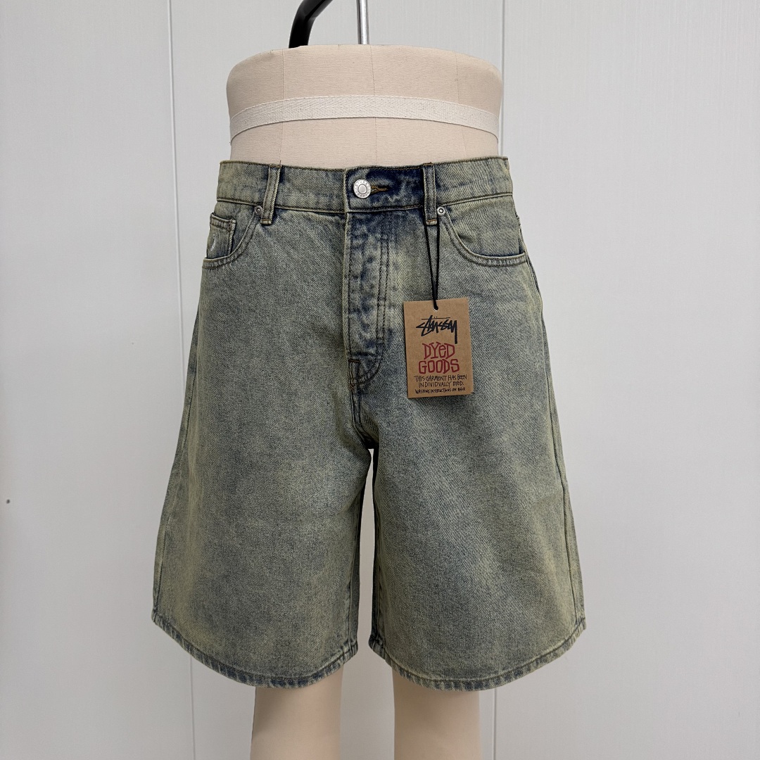Stussy BIG OL' SHORT DENIM (Best Quality) - Image 7