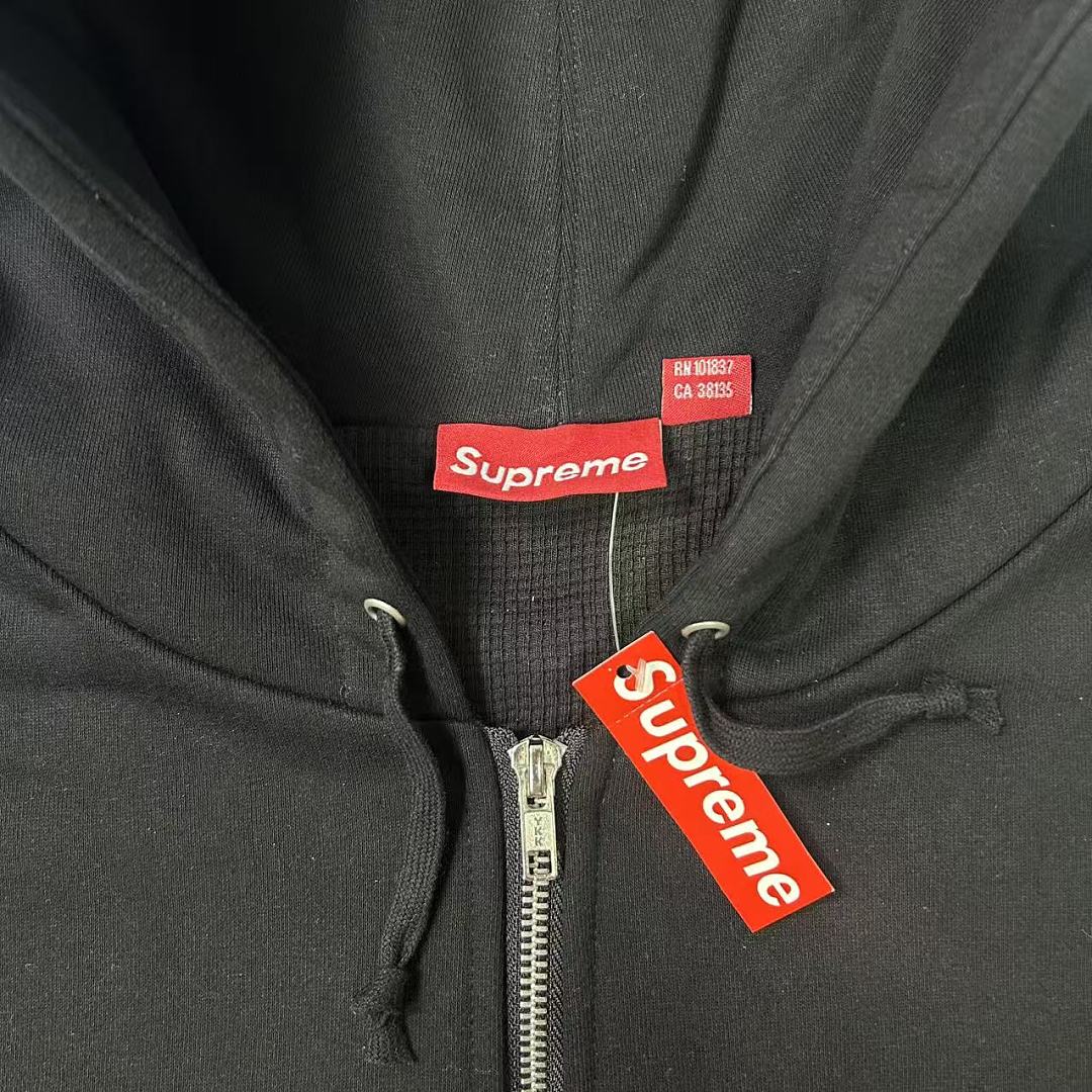 Supreme Arc Thermal Lined Zip Up Hooded Sweatshirt - Image 6