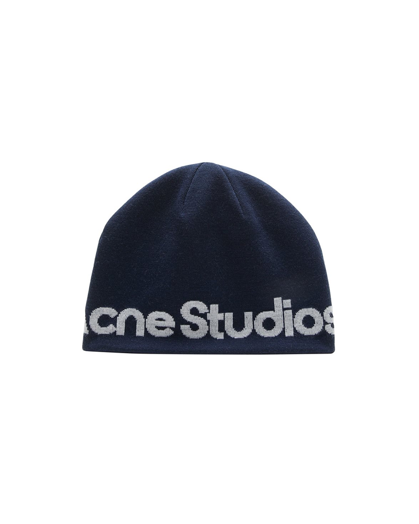 Acne Studios Blue Kort Sport Beanie