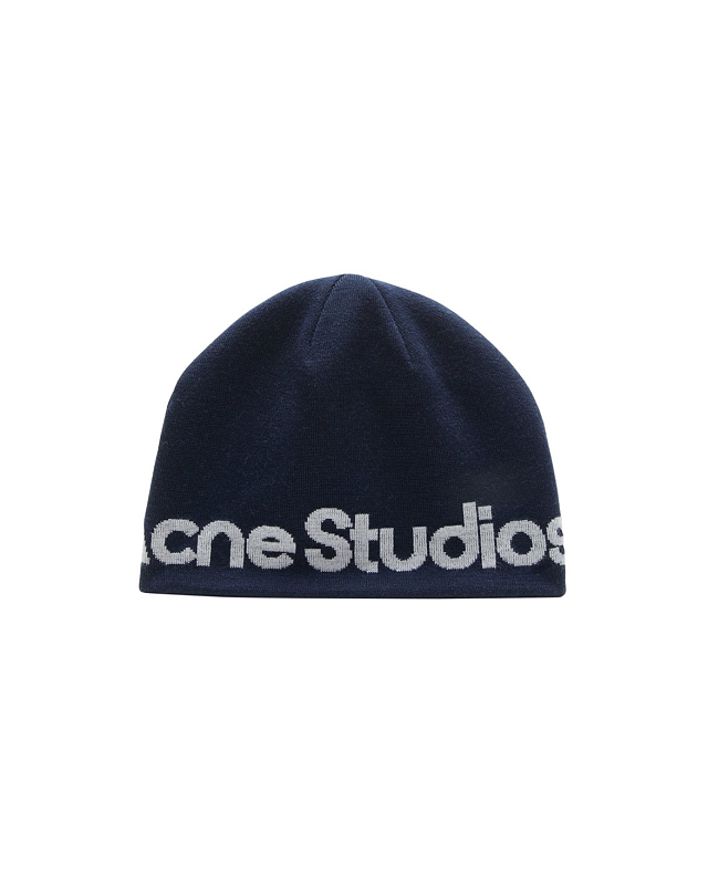 Acne Studios Blue Kort Sport Beanie
