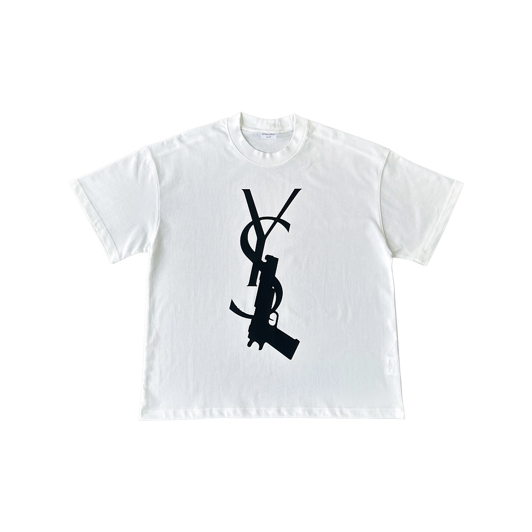 Dragon Union Boxy Fit Trigger Monogram Tee - Image 4