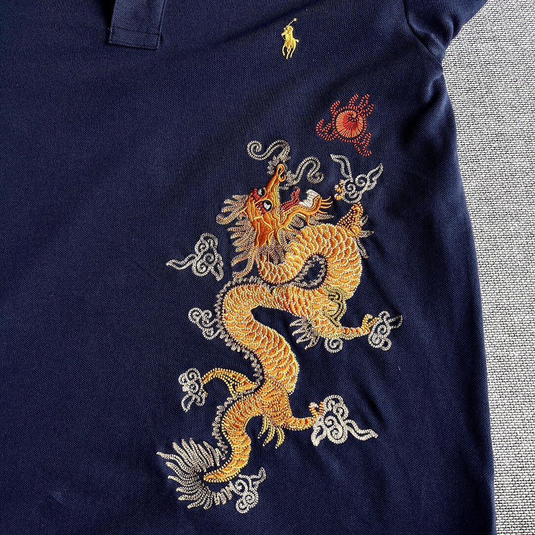 Ralph Lauren Vintage RL Draogon Polo - Image 11