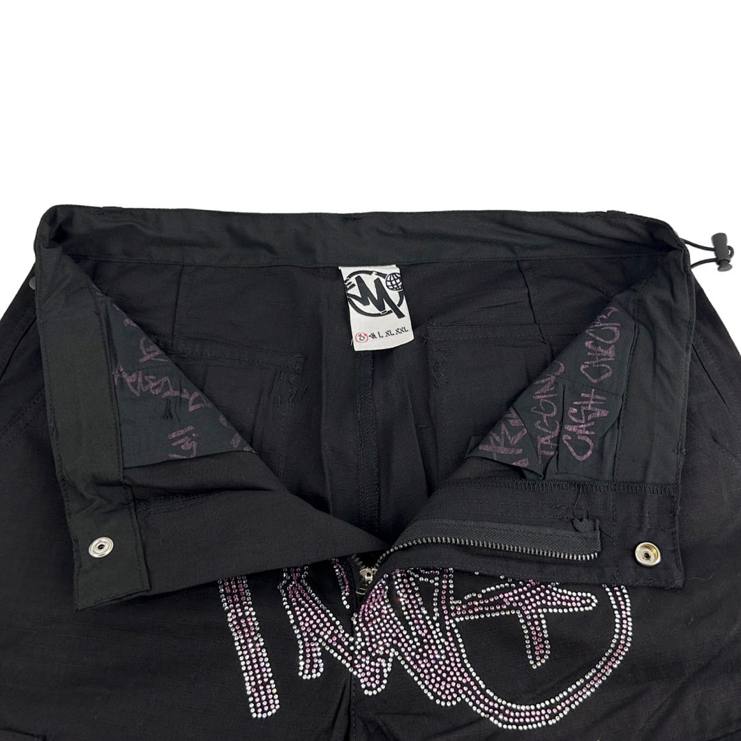 Minustwo Diamond-Studded Cargo Pants - Image 18