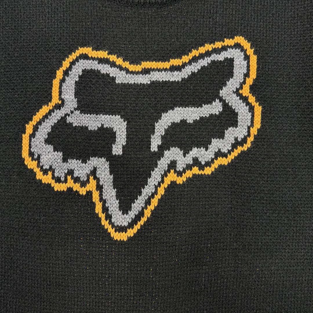 Supreme × Fox Racing FW25 WEEK9 Sweater (Black) - Image 8