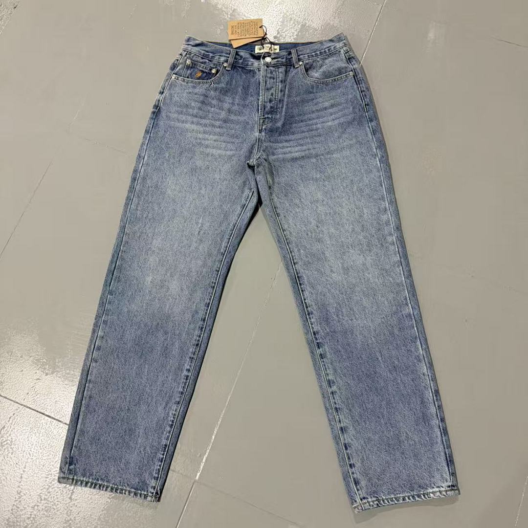 Stussy New Classic Blue Denim Jeans - Image 4