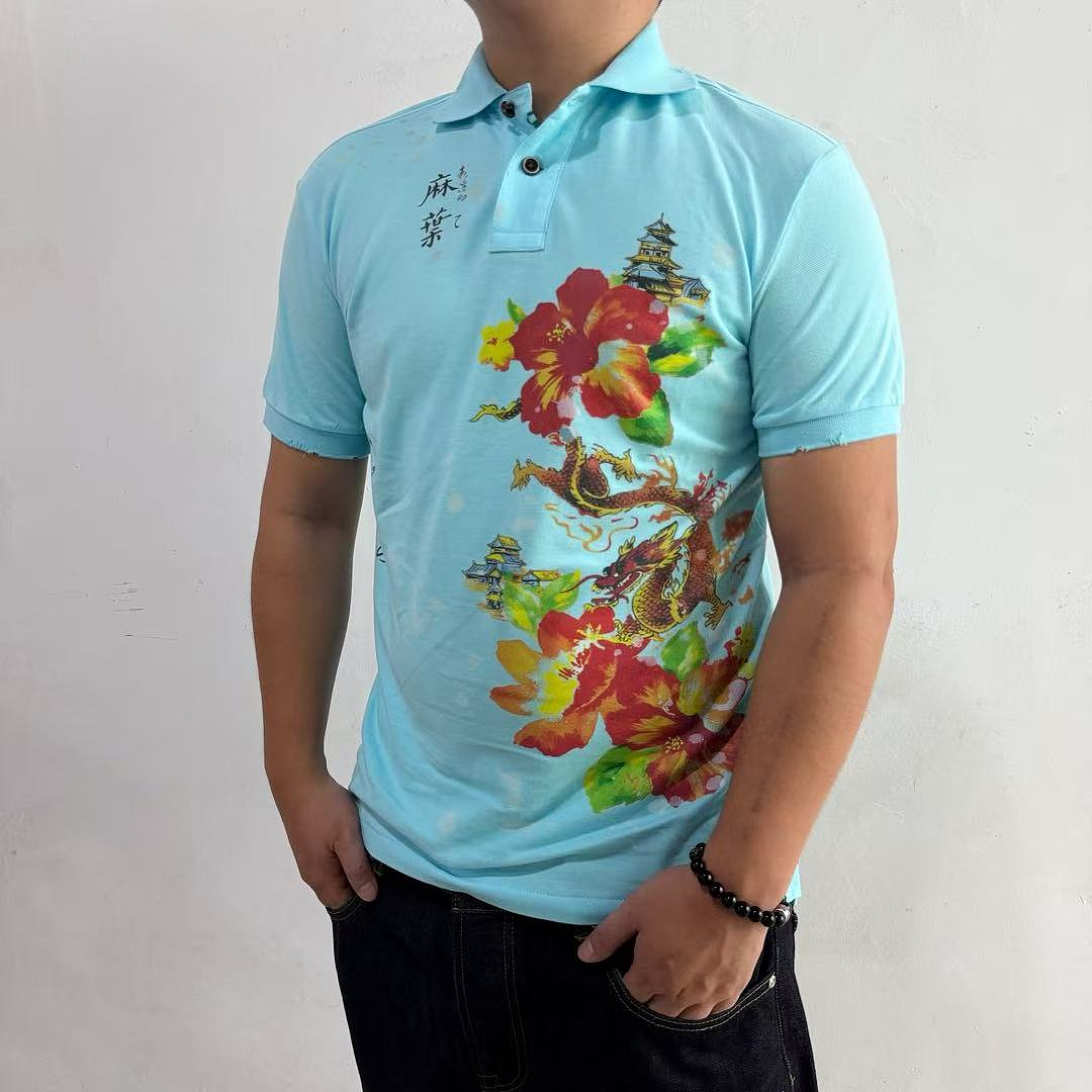 Ralph Lauren Hibiscus Polo Shirt - Image 2