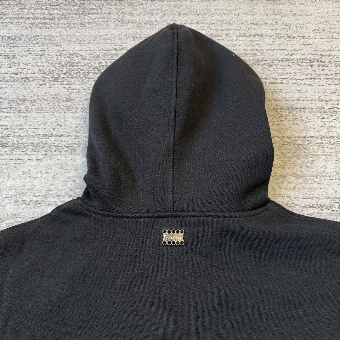 Supreme Bb Simon Zip Up Hoodie (Black) - Image 11