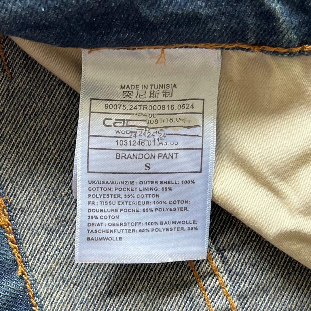 Carhartt Distressed Vintage Washed Blue Jeans - Image 18