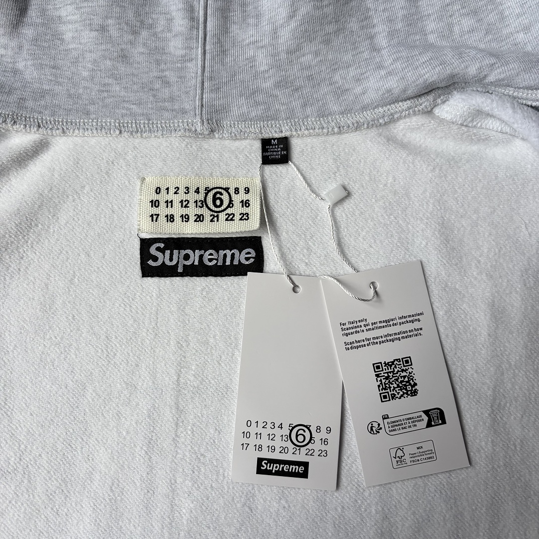 Supreme X Margiela MM6 Black Tracksuit - Image 7