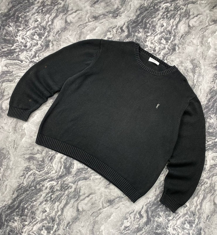 Saint Laurent YSL Vintage Knit (Black)
