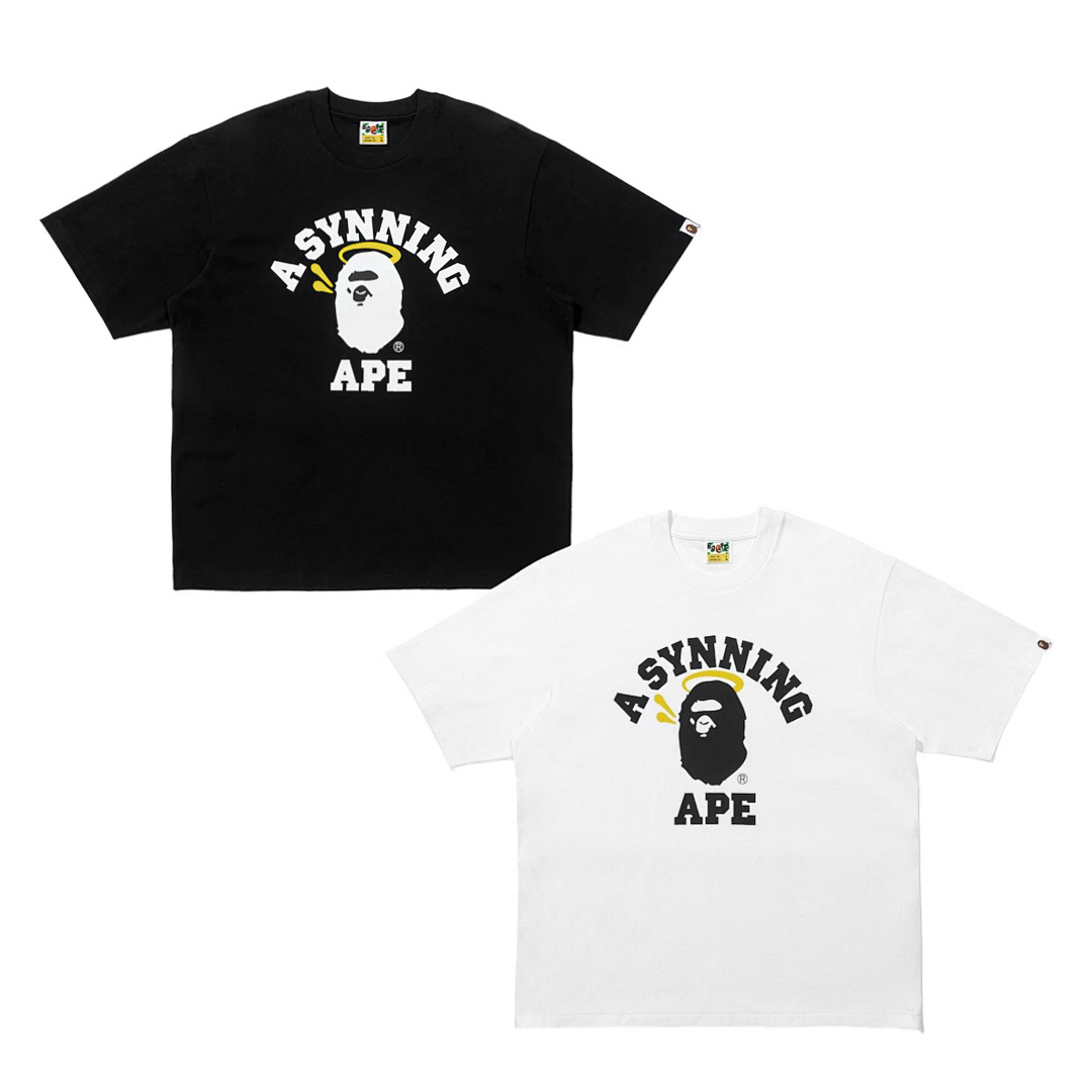 Syna World Bape logo tees - Image 3