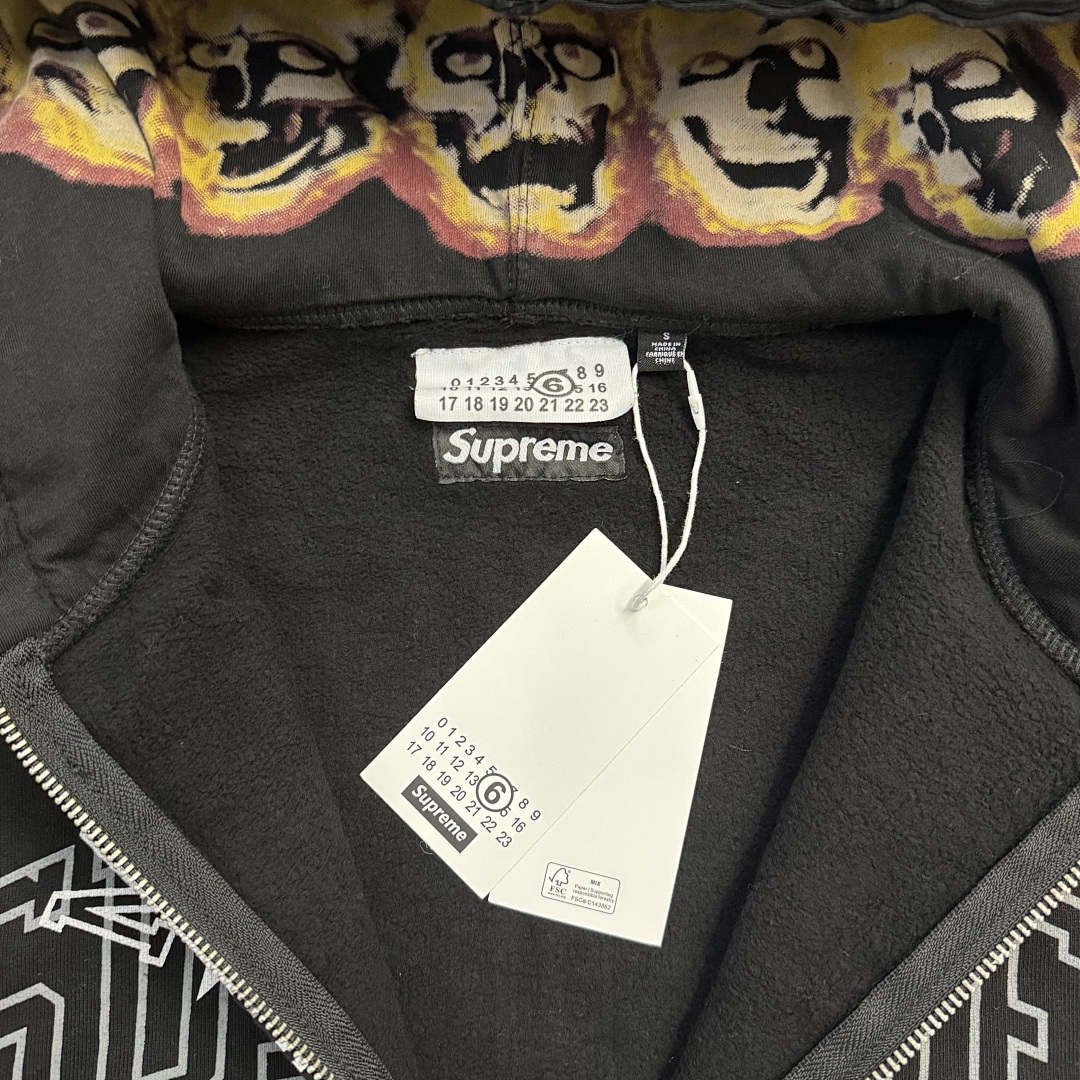 Supreme MM6 Zip Up Hoodie - Image 5