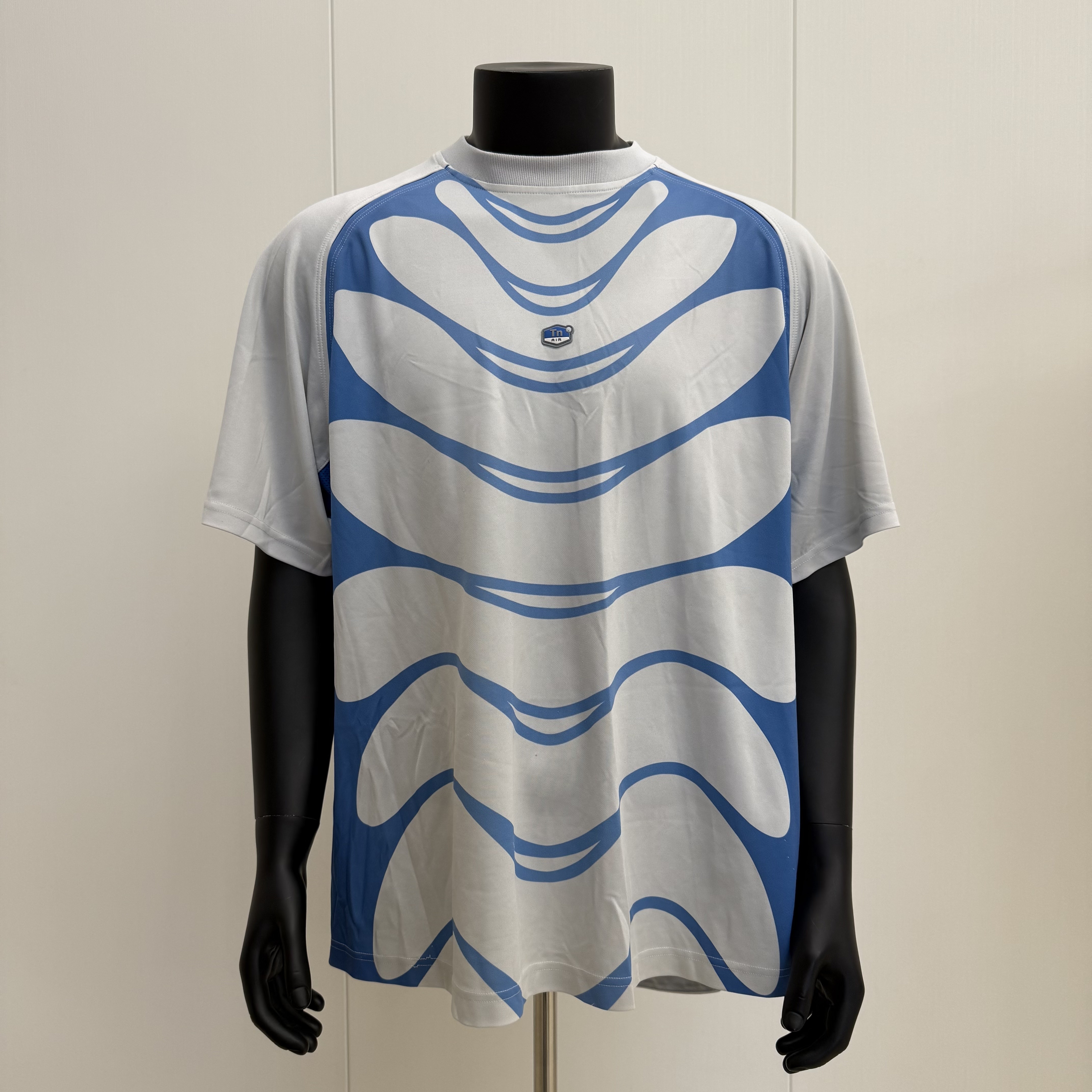 Nike Tn Jersey (White And Blue Stripes) - Image 10