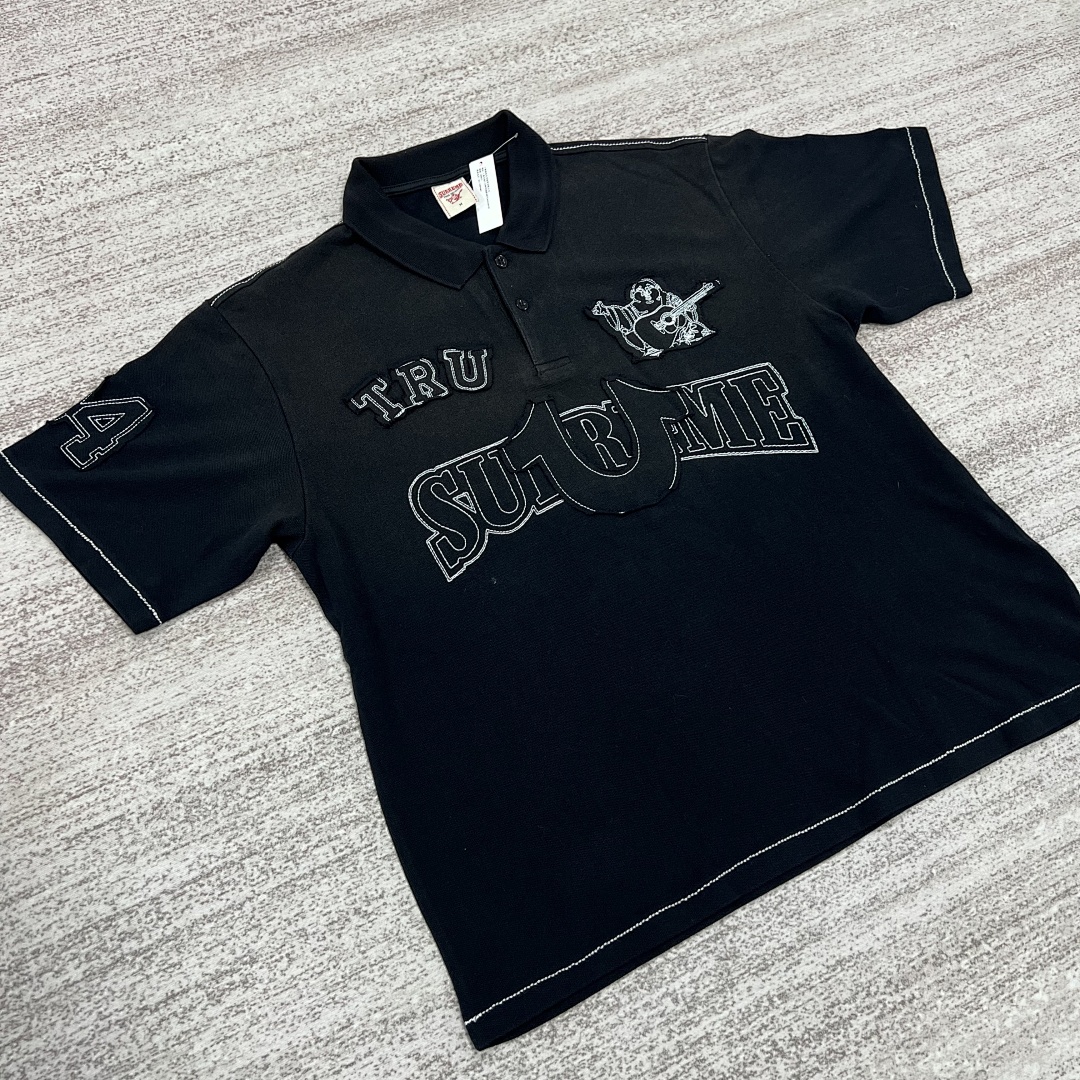 Supreme X True Religion Appliqué Polo 2Colors - Image 35
