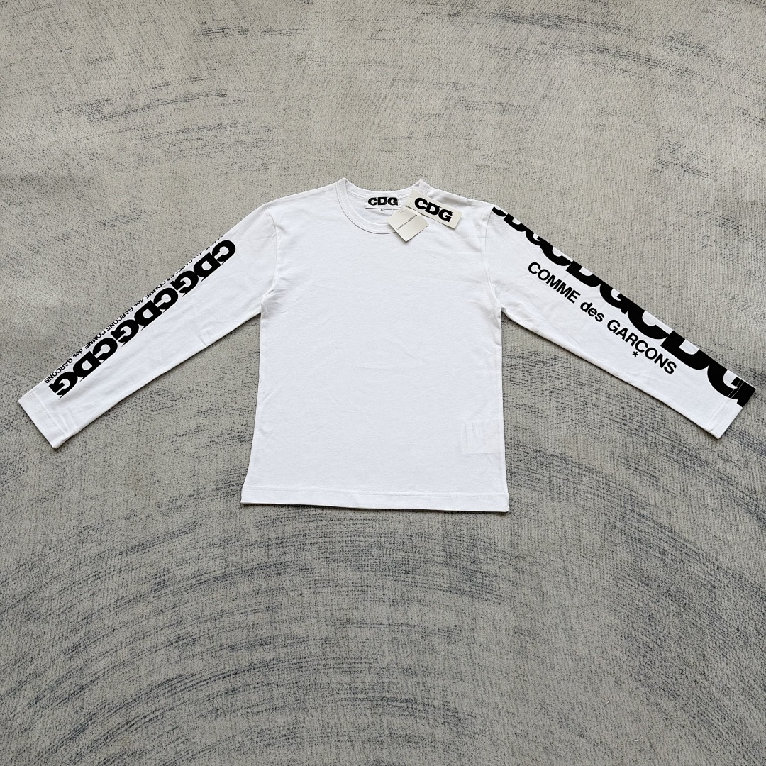 Comme des Garcons Sleeve Print Long Shirt - Image 4