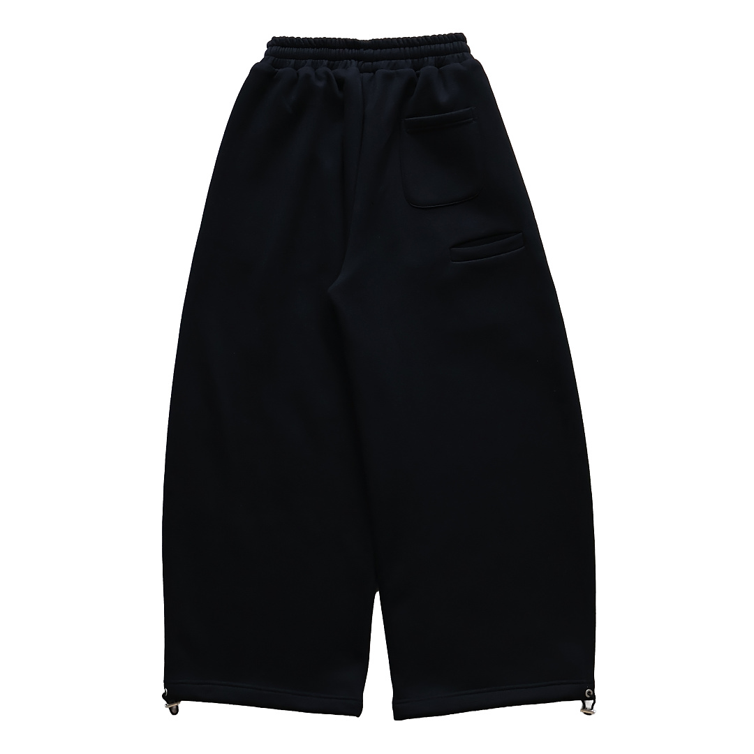 Thorn Rose Baggy Pants (Black) - Image 6
