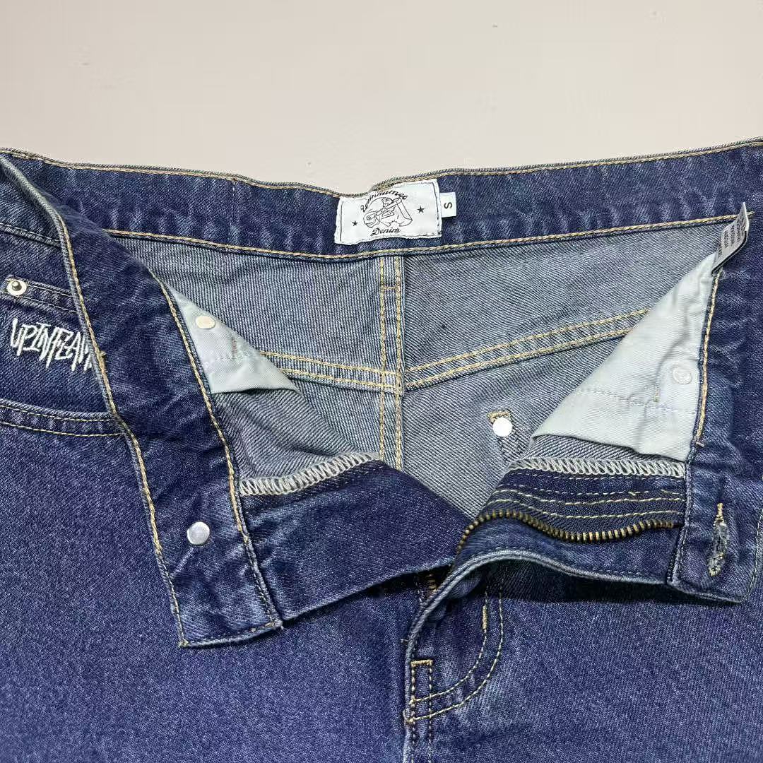 Up In Flames Denim Shorts - Image 12