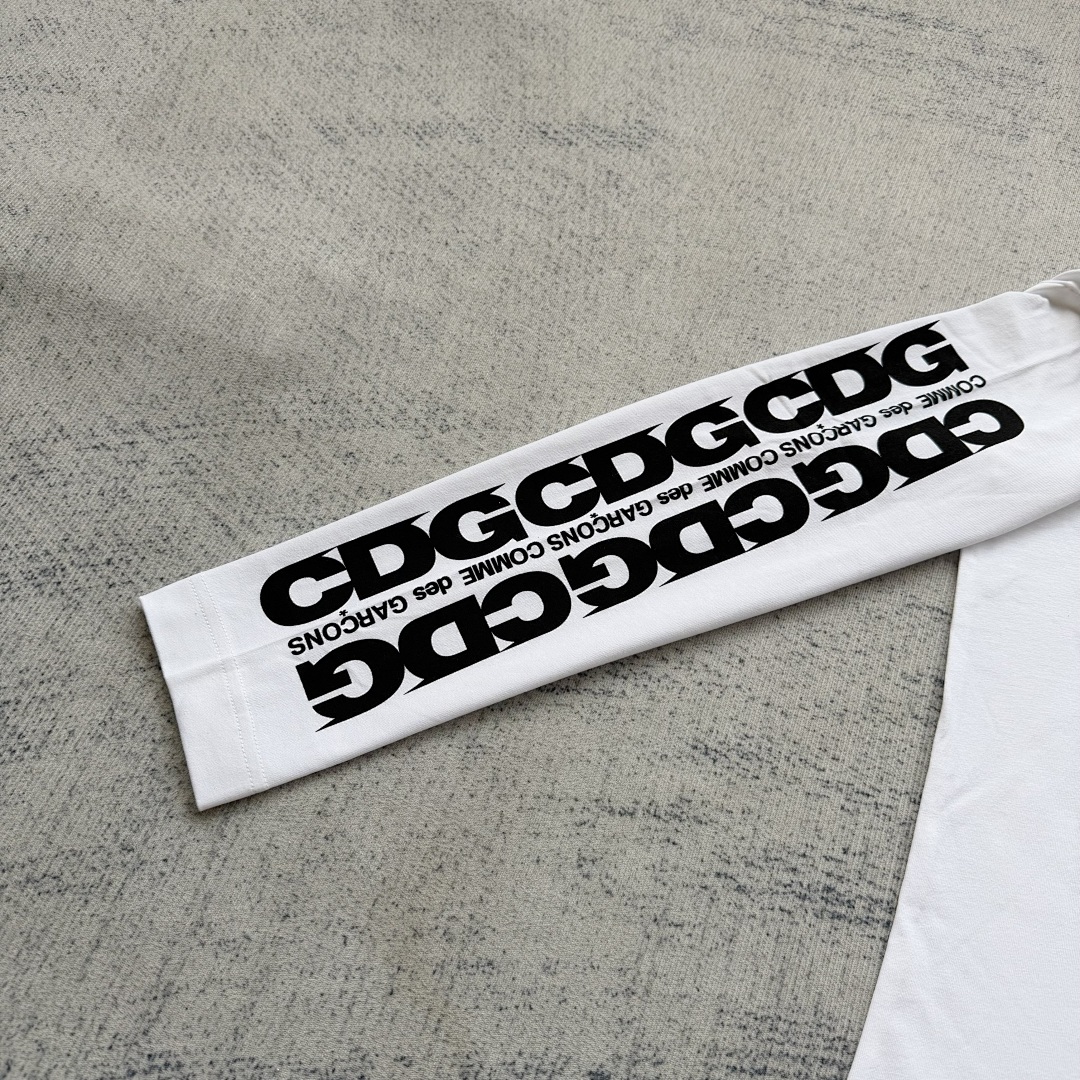 Comme des Garcons Sleeve Print Long Shirt - Image 12