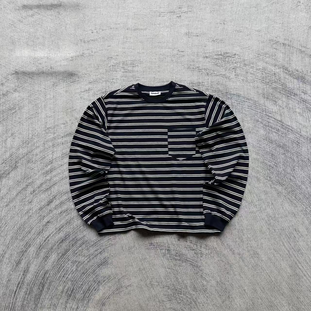 Firemade Fyredwrld Striped Long Sleeve Navy (Inspired By Colehenry) - Image 10