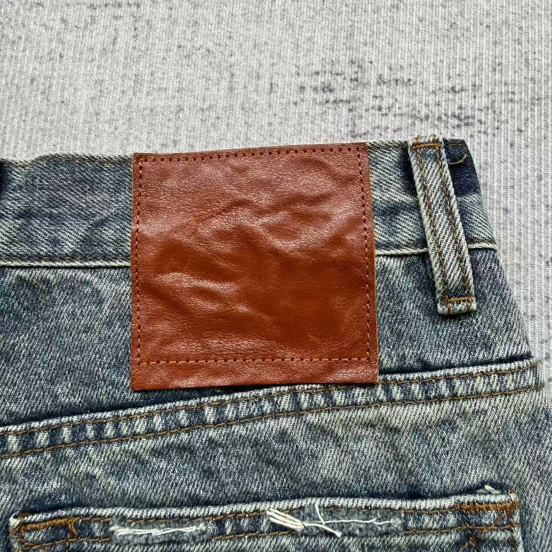 Firemade Fyredwrld Vintage Distressed Jeans | (Washed Blue) - Image 14