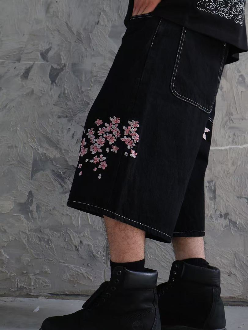 VRROCK VRK “Sakura Koi” Baggy Jorts - Image 4