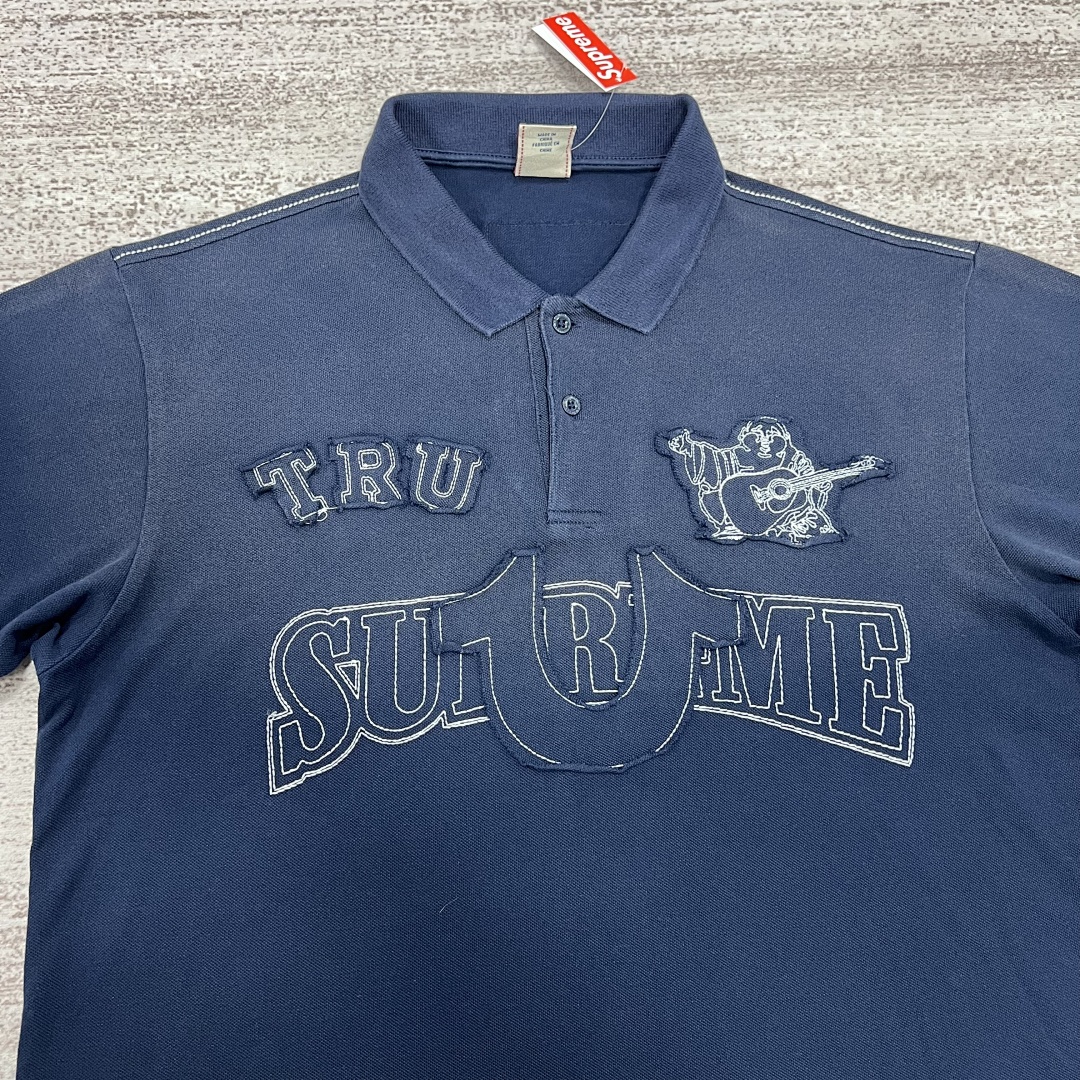 Supreme X True Religion Appliqué Polo 2Colors - Image 18