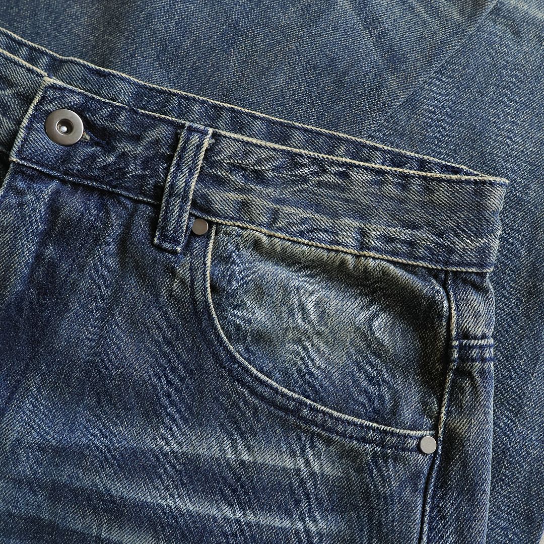 SOLVA "Tide Mark" Slim Bootcut Blue Denim Jeans - Image 9