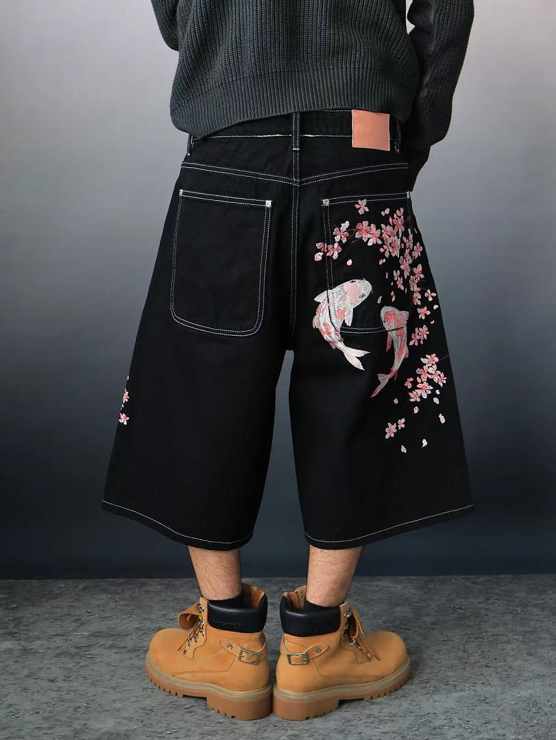 VRROCK VRK “Sakura Koi” Baggy Jorts - Image 6