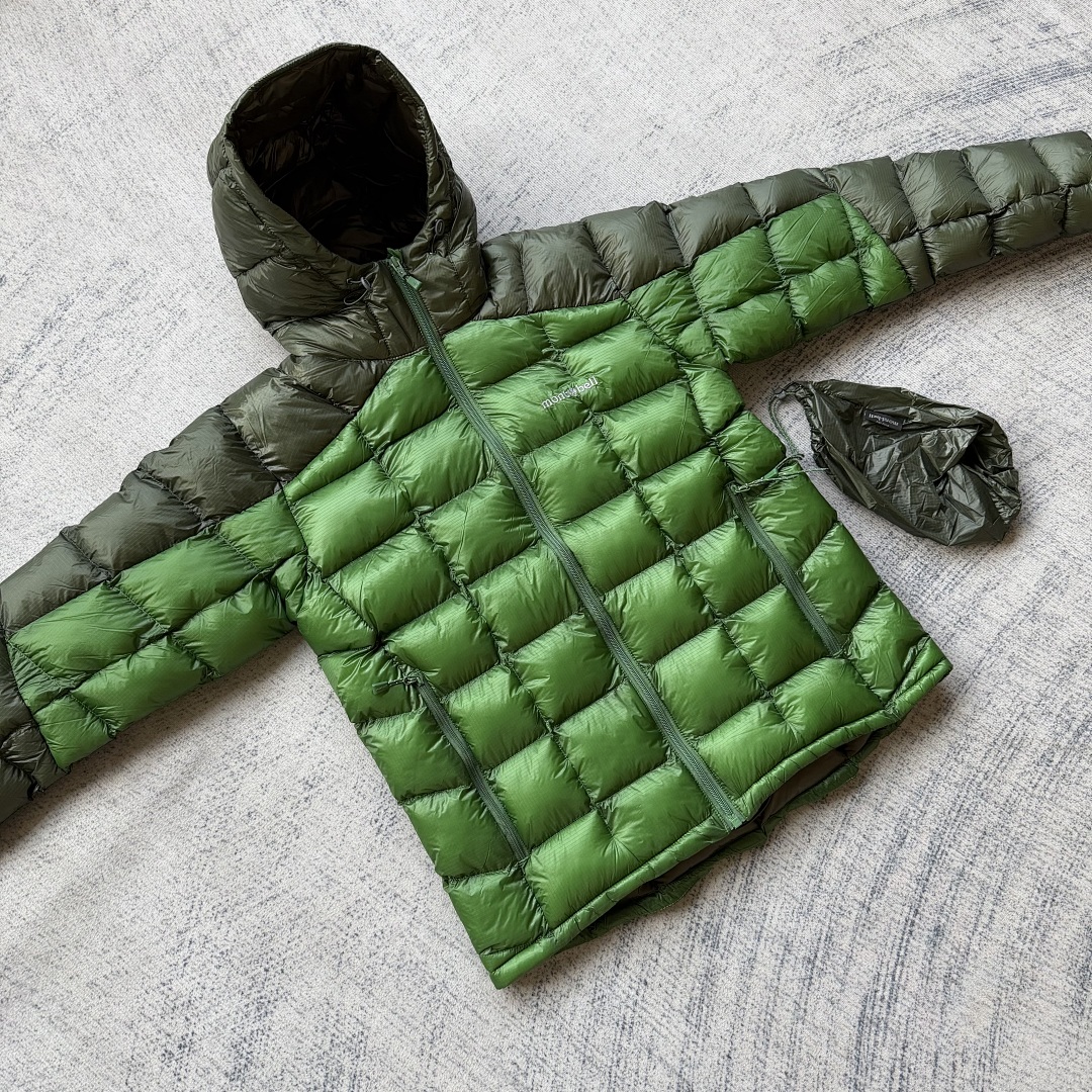 Montbell Green Puff Jacket - Image 17