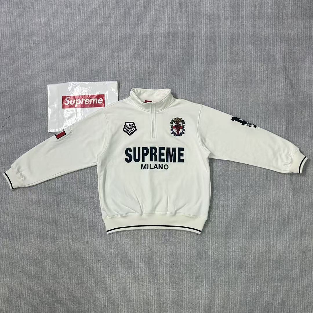 Supreme Badge Half-Zip Shirt - Image 4