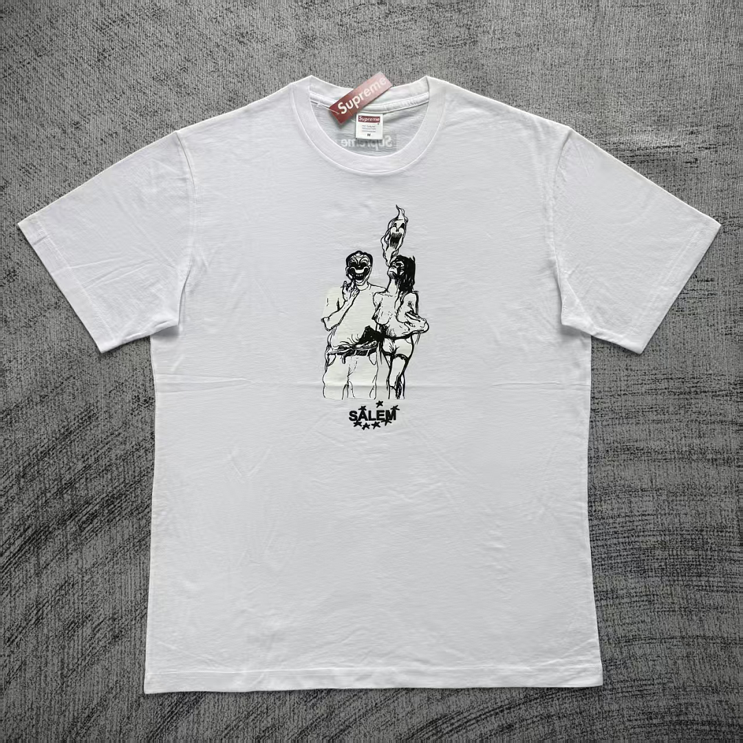 Supreme /SALEM TEE (White) - Image 3