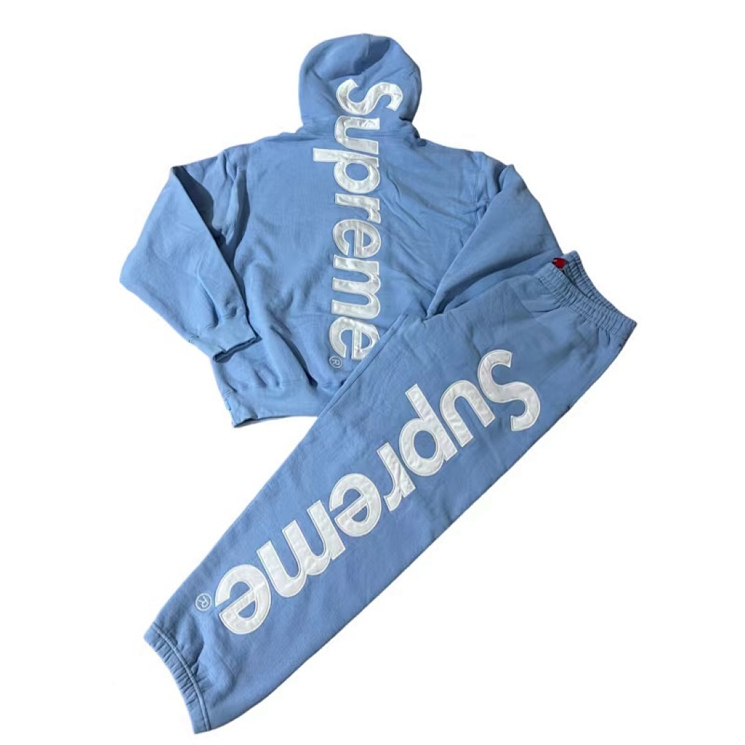 Supreme Satin Applique Tracksuit - Image 36
