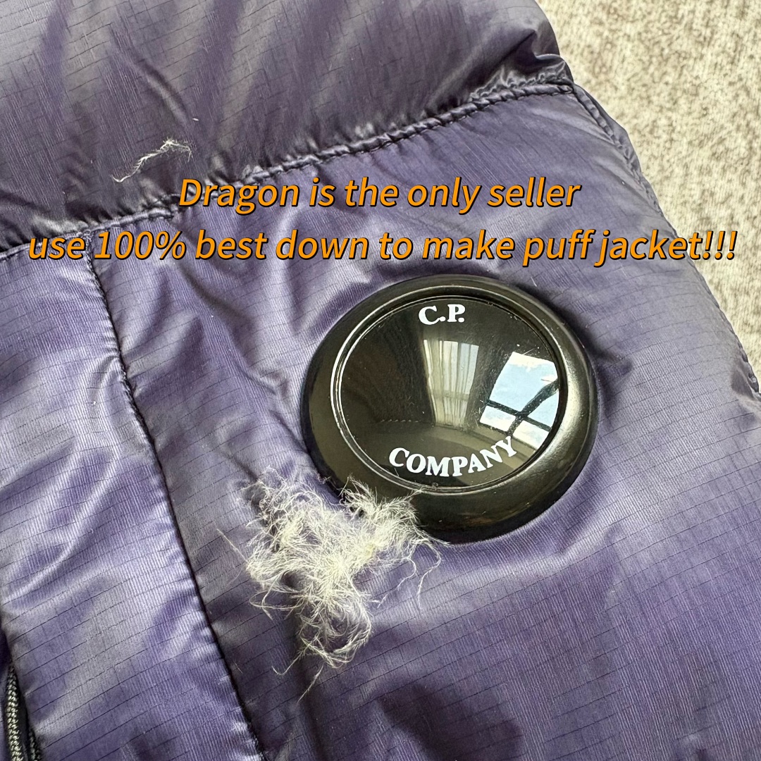 C.P. Company BLUE CP DD SHELL PUFF JACKET (Goose Down) - Image 4