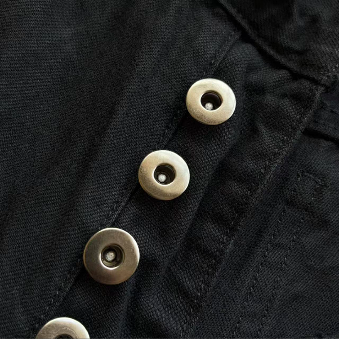Firemade Fyredwrld Jet Black Selvedge Denim Jeans - Image 8