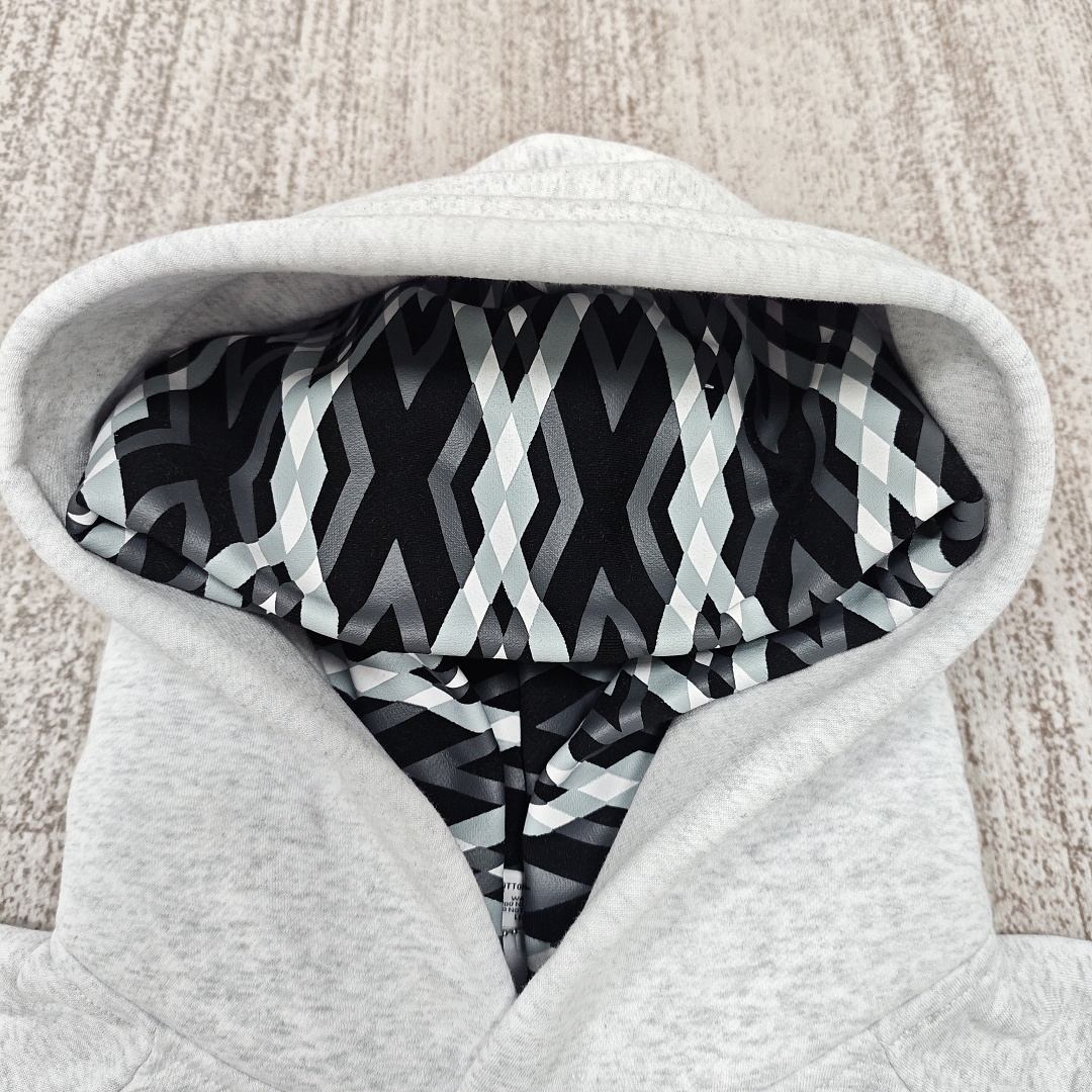 Mertra X Umbro Pink Double Hood Hoodie - Image 6