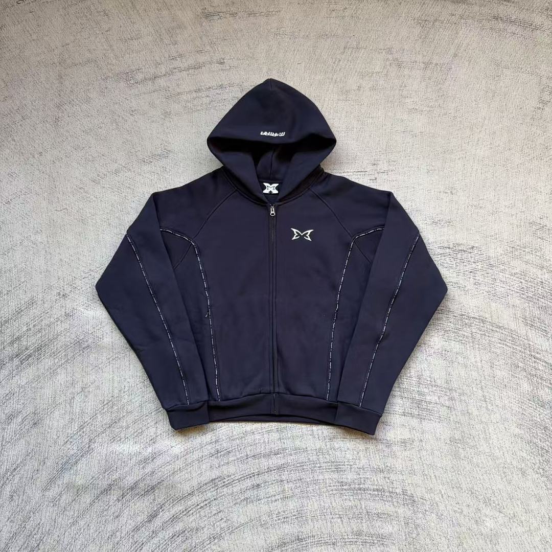 Mertra Piping Tracksuit (Navy) - Image 2