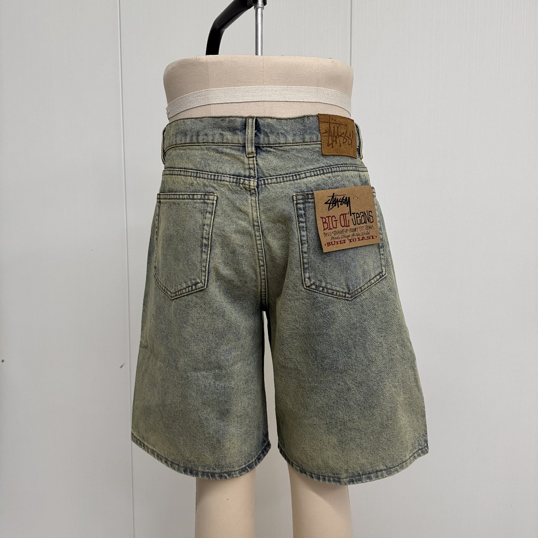 Stussy BIG OL' SHORT DENIM (Best Quality) - Image 8